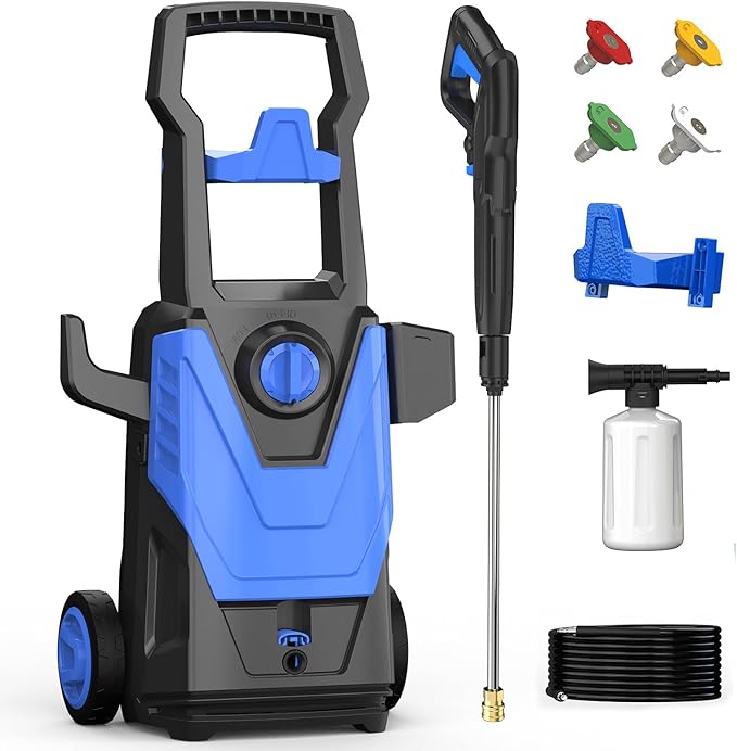 AgiiMan Electric Pressure Washer, 5000 PSI Max